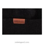 negro X22T269 Red Wing gorro de punto de lana merino estilo 97493 gorro de punto de lana merino unisex - Image 3