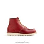 rojizo X22T176 Red Wing heritage - bota de 6 pulgadas para hombre estilo mocasín clásico 8849 en piel de pradera